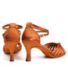 Modische lateinamerikanische Tango-Tanzschuhe für Damen und Mädchen, Walzer, Indoor-Übungstanzschuhe für Damen, High Heels