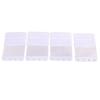4pcs 4 Hooks Bra Strap Extenders Adjustment Length Hook Extenders Bra Extenders  For Women