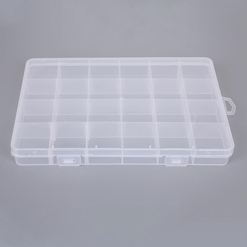 Multi-Size Transparent DIY Jewelry Storage Box Set