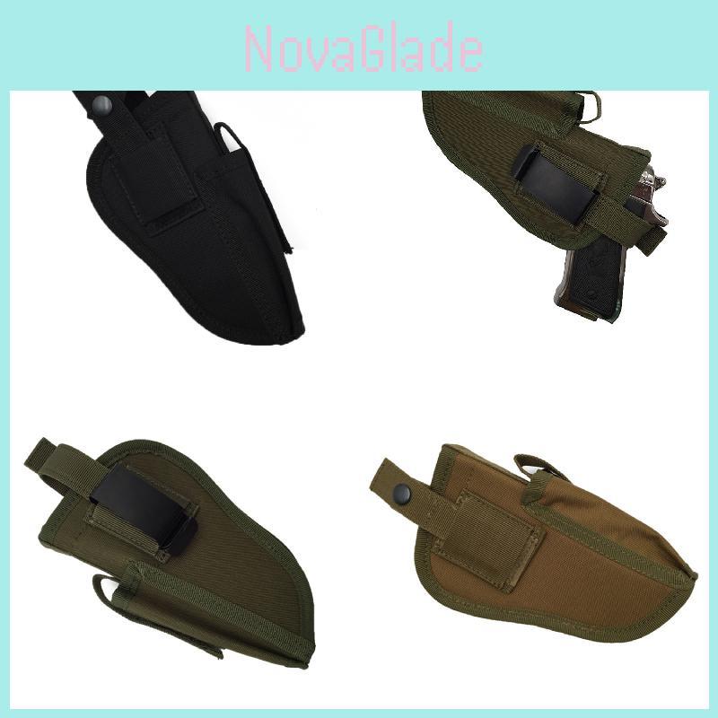 Outdoor Tactical Quick Draw Universal Gun Holster With Metal Buckle For Military And Hunting Enthusiasts
