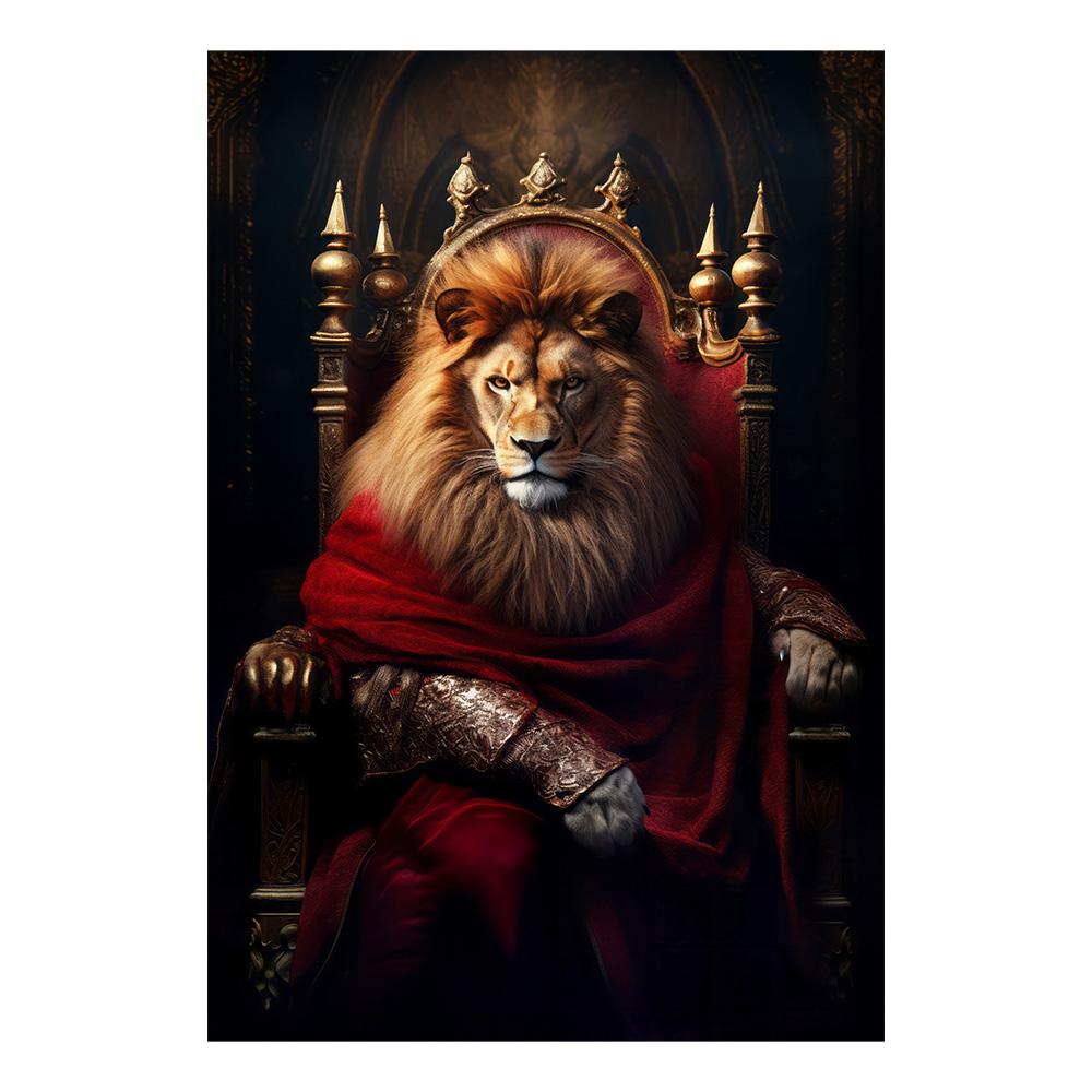 

Современные абстрактные постеры и принты с животными, львом, холст, настенное искусство, фотографии диких животных для декора гостиной и дома 20x30cm