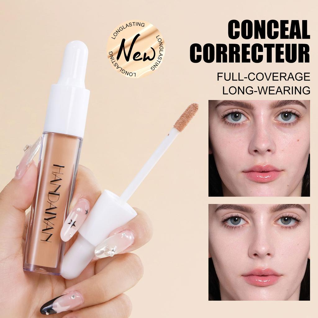 Liquid Concealer Matte High Coverage Waterproof Oil Control Moisturizing Long Lasting Concealer Professional Face Makeup