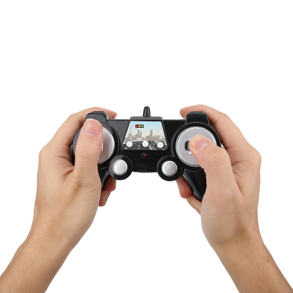 Blue Remote Control Bus 2.4GHz Electric with Simulation Sound Light 1:20 Scale RC Car Model Toy