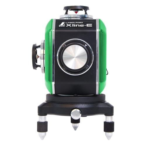 Shinwa Sokutei LASER ROBO X-Line-E Laser Level, Green, Full Line, Ground Level, 71610