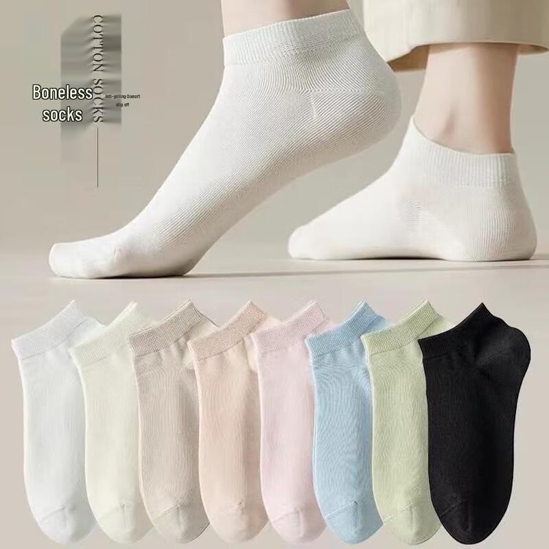 

Mling Women s Summer Short Cotton Socks - 5 Pair Pack