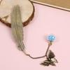 Chinese Style Butterfly Feather Metal Bookmark - Creative Student Gift