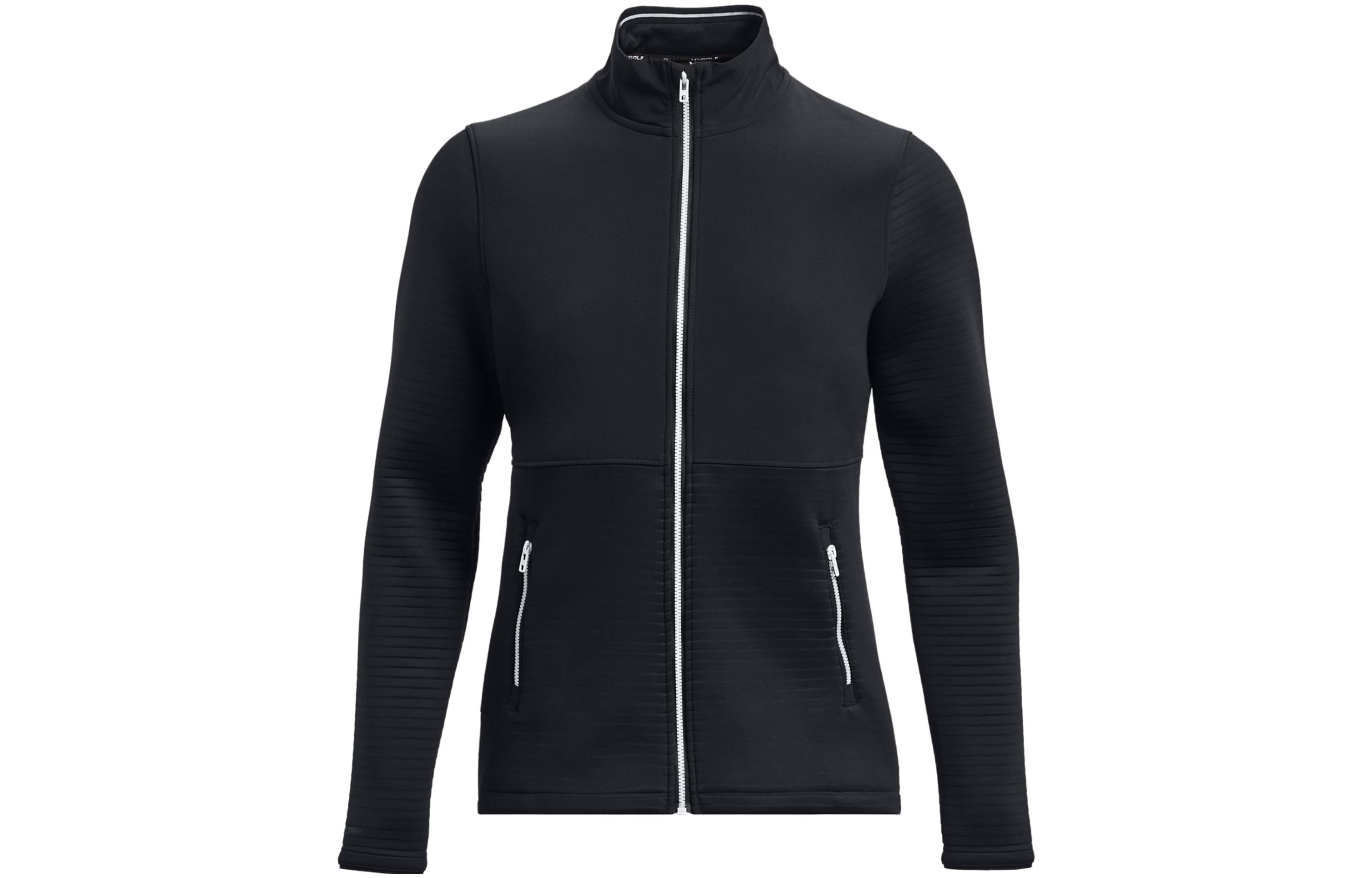 Under Armour Storm Jackets Women s Black Stand Collar Moderate Other 1380130-001 XS