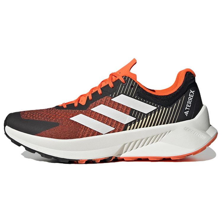 New Adidas Terrex Soulstride Flow Trail 'Black Orange White' HP5564