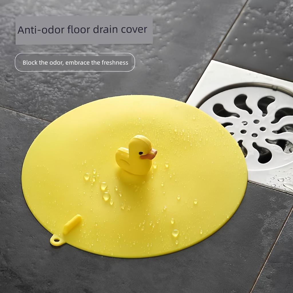Floor Drain Anti-Odor Silicone Mat, Sewer Plug to Prevent Odor Return, Bathroom Anti-Odor Sealing Cover, Toilet Anti-Insect Device