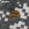 FILA FUSION Couple Woven V-Neck Cardigan