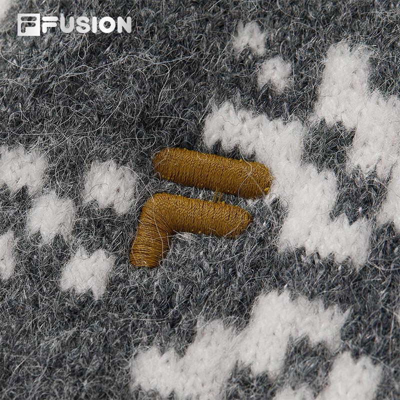 FILA FUSION Couple Woven V-Neck Cardigan