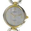 SEIKO Lucent Bracelet Roman Color 4N20-0960 Wristwatch, Watch, Quartz, Mother-of-Pearl Dial, Numerals, Silver/Gold