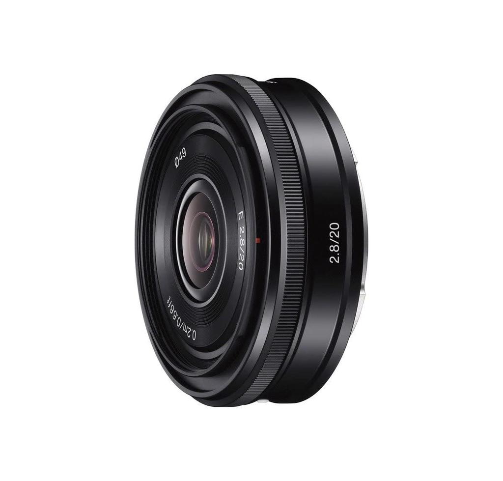 SONY E 20mm Prime Lens for Sony Cameras F2.8 E-Mount APS-C (SEL20F28)