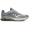 Under Armour Apparition Steel Ivory Dune Unisex Sneaker Grau Metallic-Silber 3027595-100