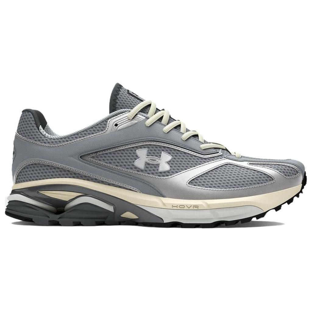 Under Armour Apparition Steel Ivory Dune Unisex Sneaker Grau Metallic-Silber 3027595-100