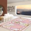 C-Cardcaptor Sakura Floor Mat INS Style Soft Bedroom Floor House Laundry Room Mat Anti-skid Household Carpets