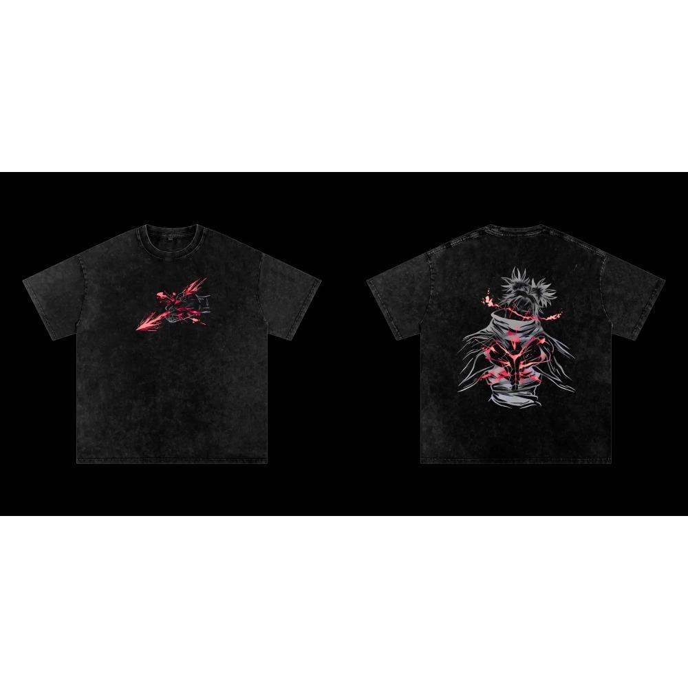 

Hot Anime Jujutsu Kaisen Choso Cool Printed T Shirt Men Vintage Washed Tshirts Casual Cotton Tee Harajuku Male Manga T-shirt XXL чёрный