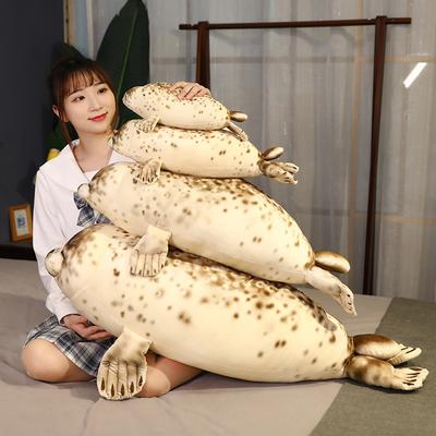 Simulated Sea Lion Doll Plush Toy Marine Creature Little Sea Lion Throw Pillow Children Soothing Doll Rag Doll