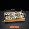 Youde Bamboo Divided Serving Tray for Hotpot & BBQ