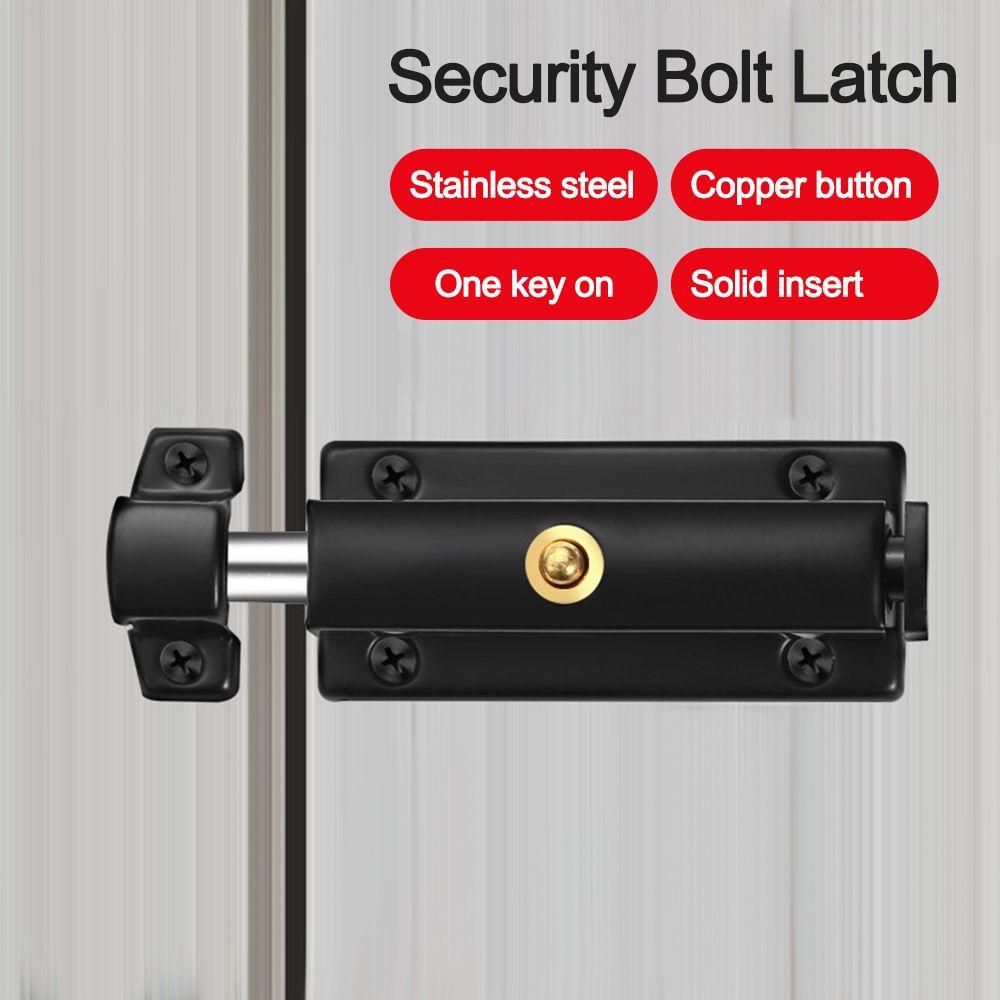 Self-locking Door Latch 3Inch Spring Latches New Door Lock  Door