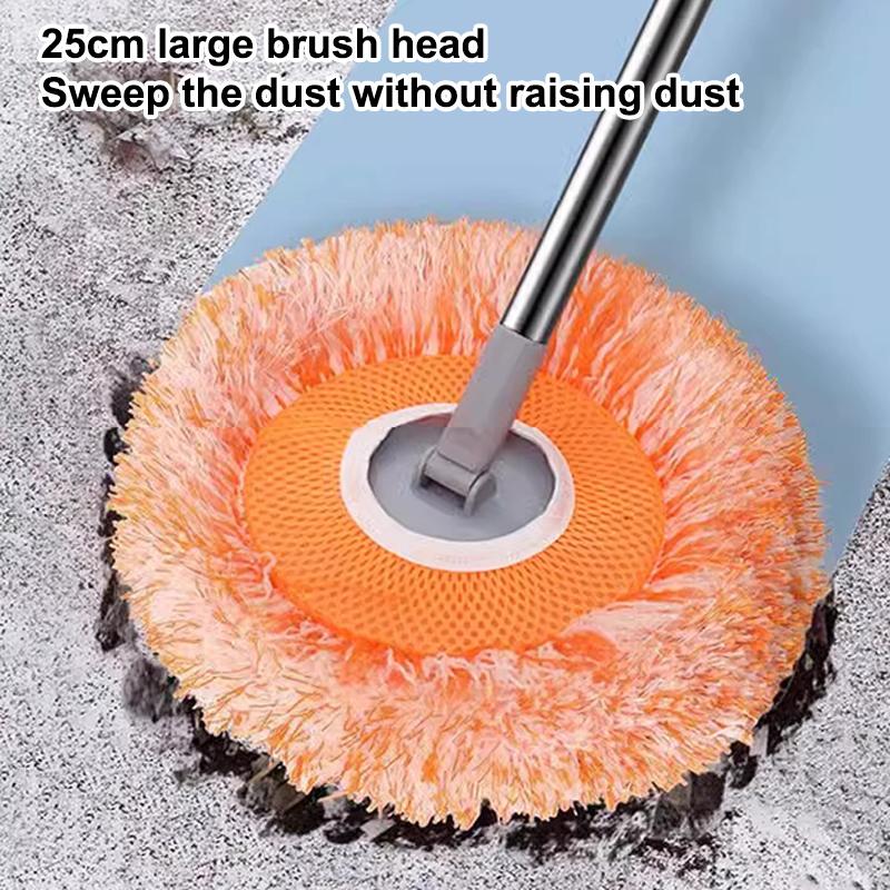 Mocio Girasole Rotante Flessibile Umido e Secco Riutilizzabile Mocio da Parete Rimozione Polvere Staccabile Rimuovi Polvere da Soffitto per Parete Soffitto