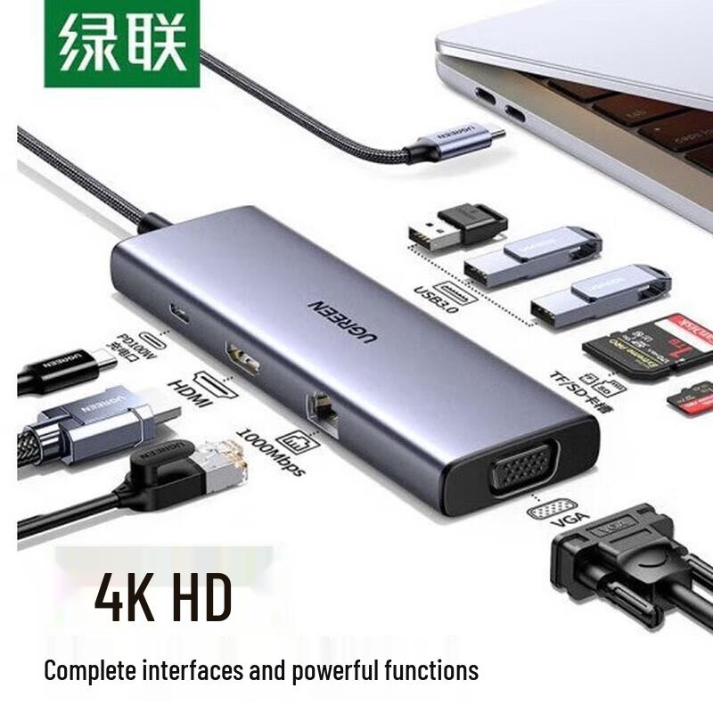 Ugreen CM498 9-in-1 USB-C Multiport Hub