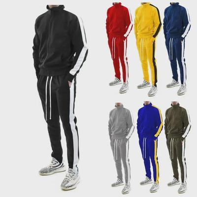 Customizable European and American Autumn/Winter Hooded Sports Suits for Young Men