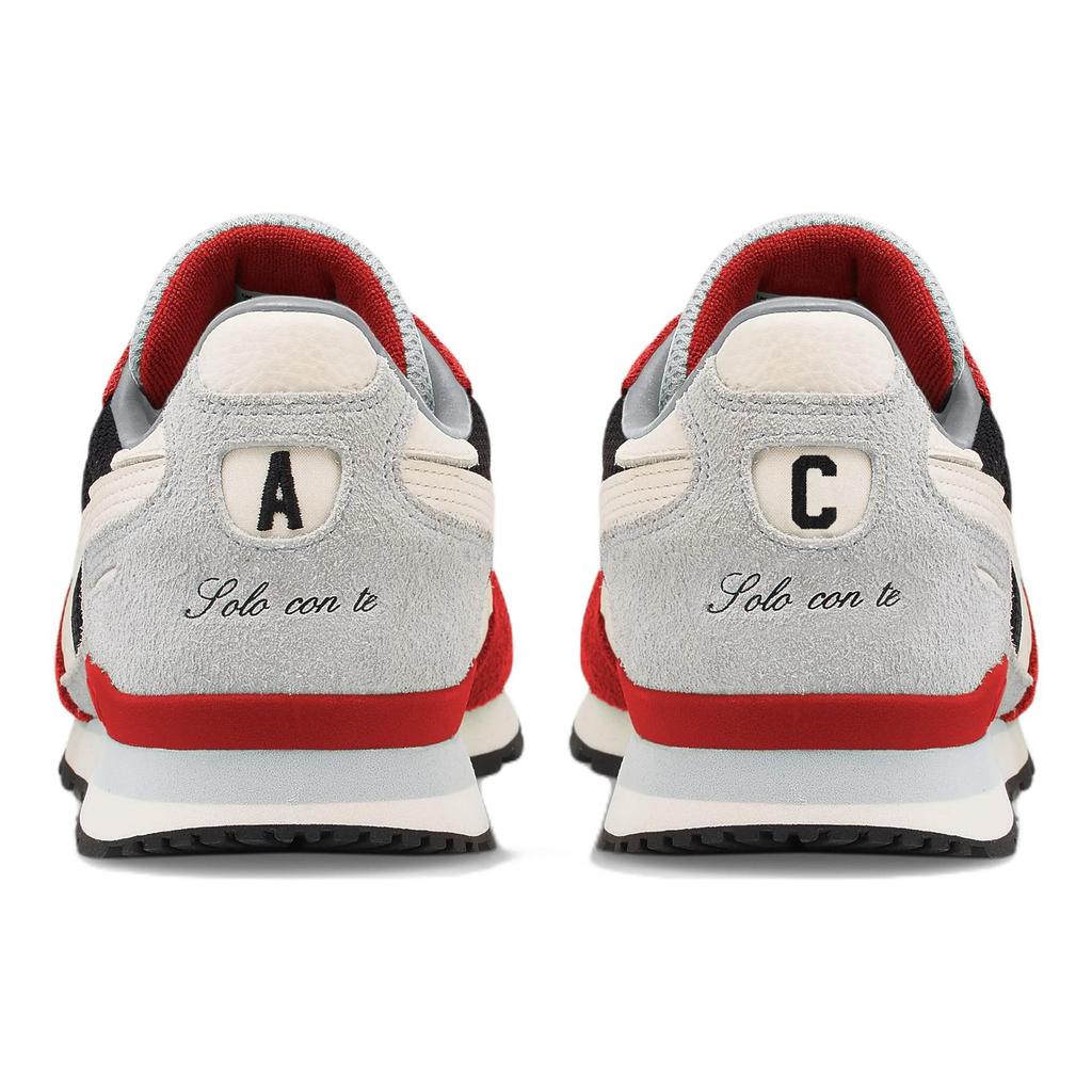 A.C. Milan X Puma RX 737 Red Black Unisex Sneakers Ebony Pristine 387761-02