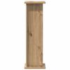 Plant Stand Artisan Oak 25 x 25.5 x 80.5 cm Particleboard