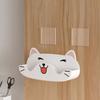 Cartoon Cat Glasses Storage Rack Punch-free Sunglass Organizer  for Desktop/Bathroom/Bedroom