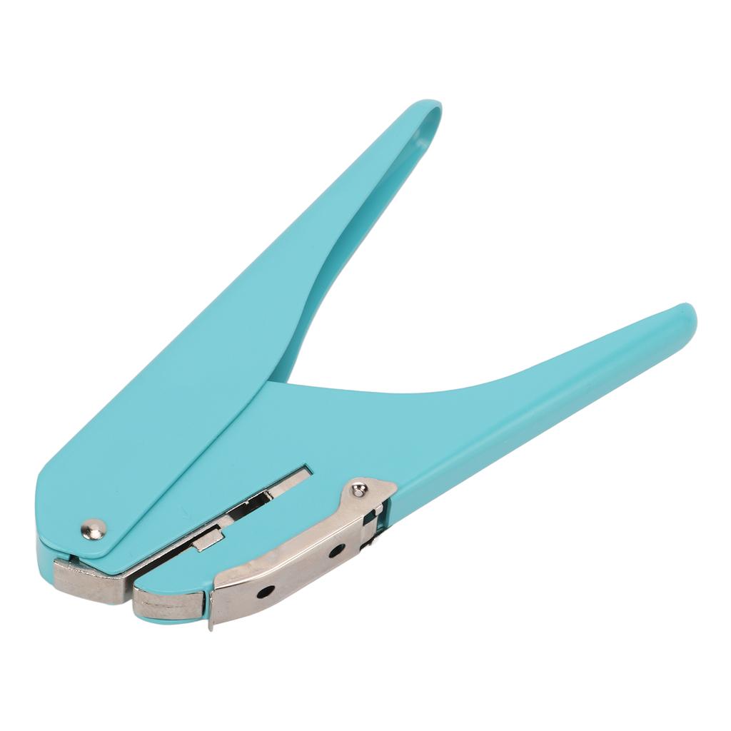 Single Hole Punch 10 Pages Practical Manually Shiitake Shape Hole Puncher Single with Positioning Ru