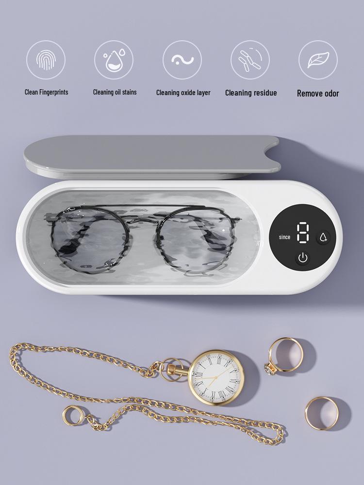 Portable Electric Cleaner for Jewelry, Makeup Brushes, and Eyeglasses