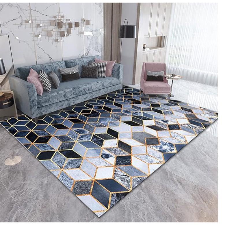 Living Room Carpet Coffee Table Sofa Bedroom Fully Covered Large Area Sofa Carpet