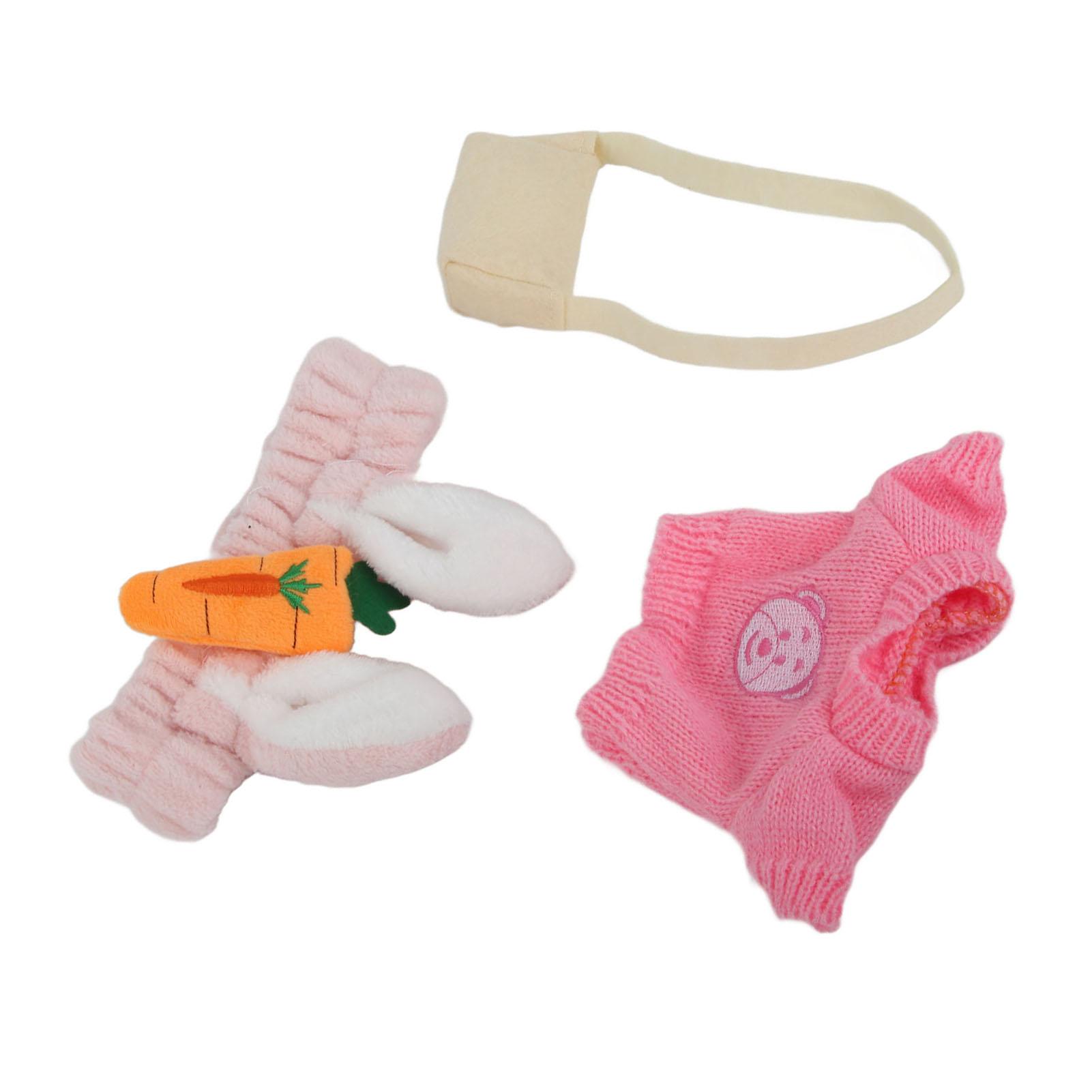 

Набор из 3 предметов, плюшевая игрушка утка, одежда, которую можно стирать, плюшевая уточка, одежда, сделай сам, мультяшная, мягкая игрушка