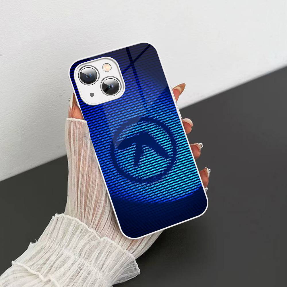 DJ A-Aphex T-Twin Tempered Glass For Iphone 14 13 12 11 Pro Mini XS MAX 14Plus X XS XR Cover