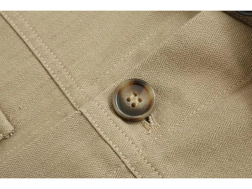 2024 Women's Winter Distressed Pocket Workwear Shirt Jacket - European & American Style Fashion