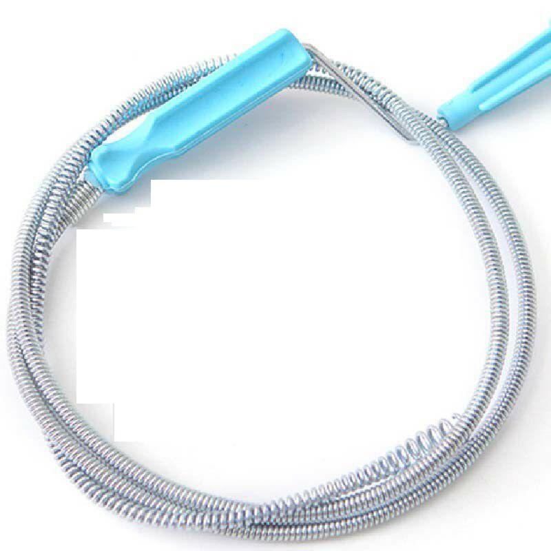 Hand-Crank Steel Wire Pipe Dredger for Toilets & Kitchens