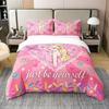 Bats Black Duvet Cover for Youth, Halloween Party Theme Comforter Cover,Microfibre Bedding Sets, Children's Bed Linen