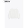 Zaprha 2025 Summer New Fashion Hollow Embroidered Short round Neck V-neck Puff sleeve Shirts 8741244