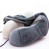 Airplane Travel Neck Pillow with Memory Foam Storage Bag U-shaped Fabric Neck Pillow