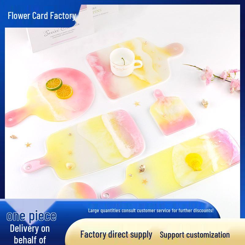 

DIY Silicone Resin Mold for Crystal Epoxy Trays, Coasters, and Japanese Dinner Plates