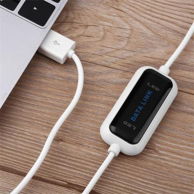 USB 2 480Mb/s To PC Online Laptop PC Data Link File Transfer Cable