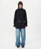 Insilence Women Raglan Tencel Casual Jacket Black