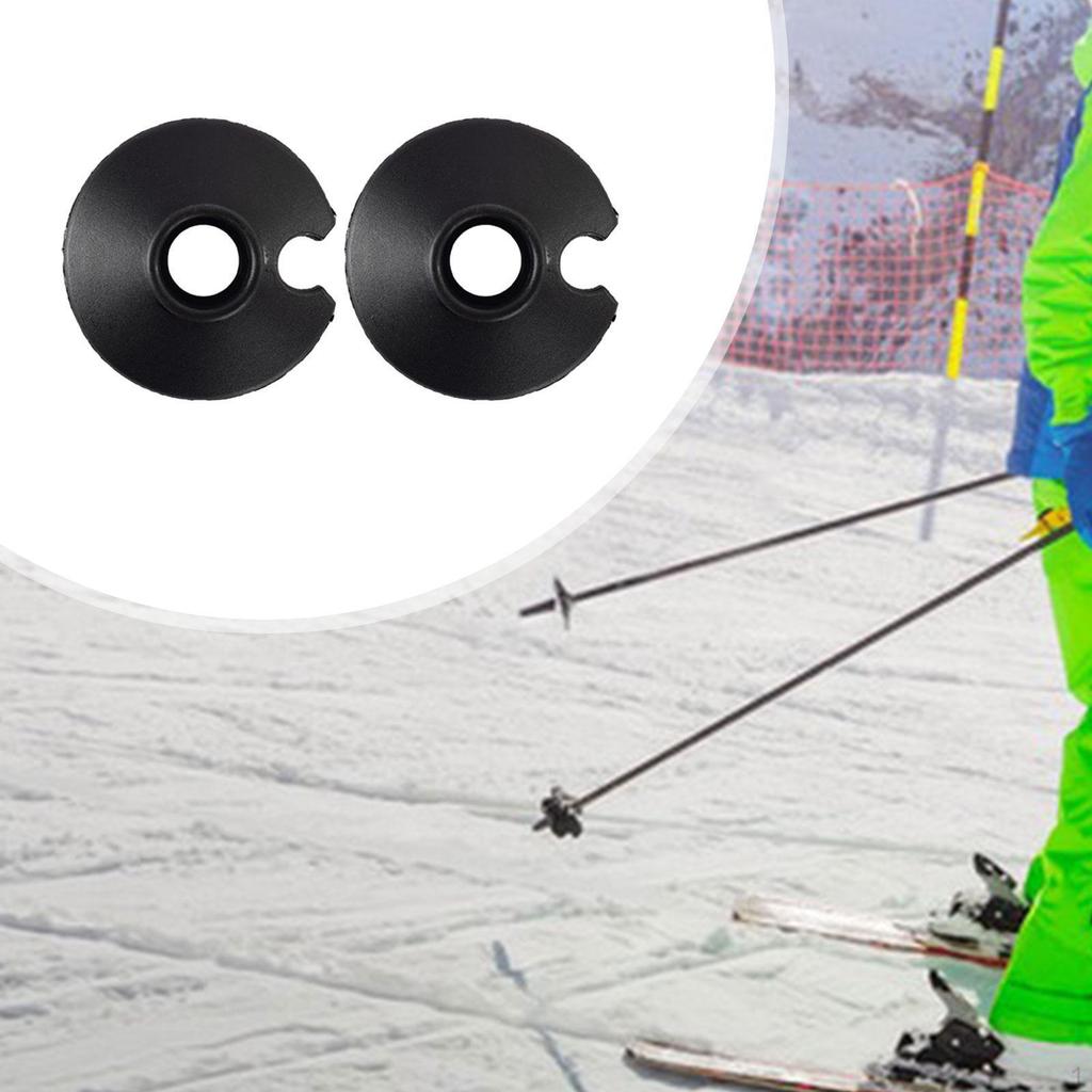 2 Pack for Hiking Poles, Walking Stick Tip Protectors Outdoor Activities