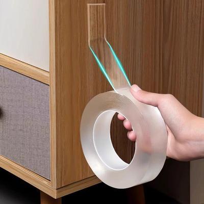 Wall-Mounted No-Drill Adhesive Power Strip Organizer