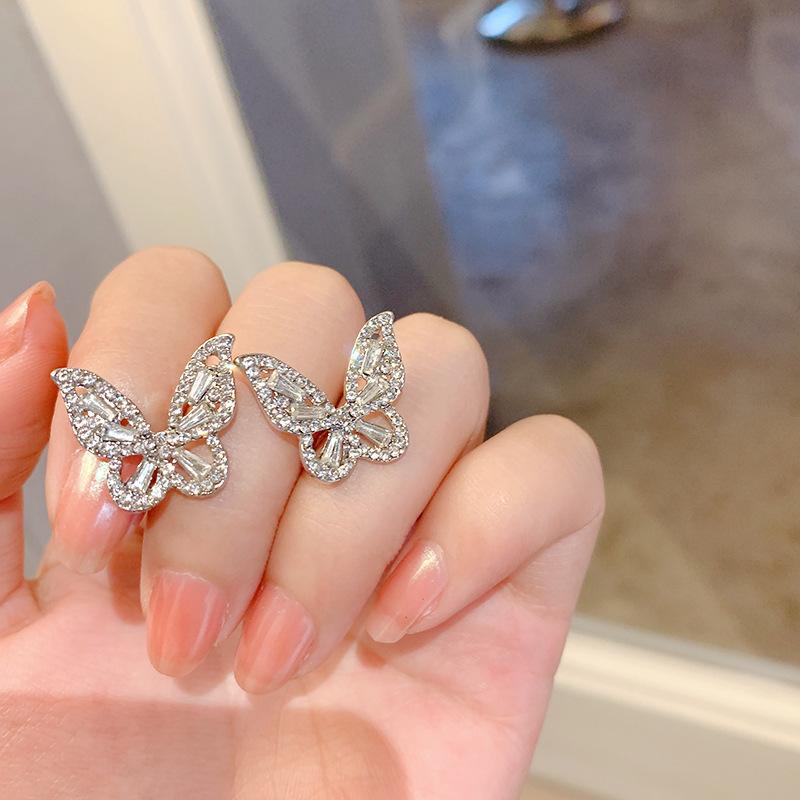 Korean Elegant Long Fashion Personality Design French Earrings Advanced Temperament Temperament Sweet Earrings Wild Earring