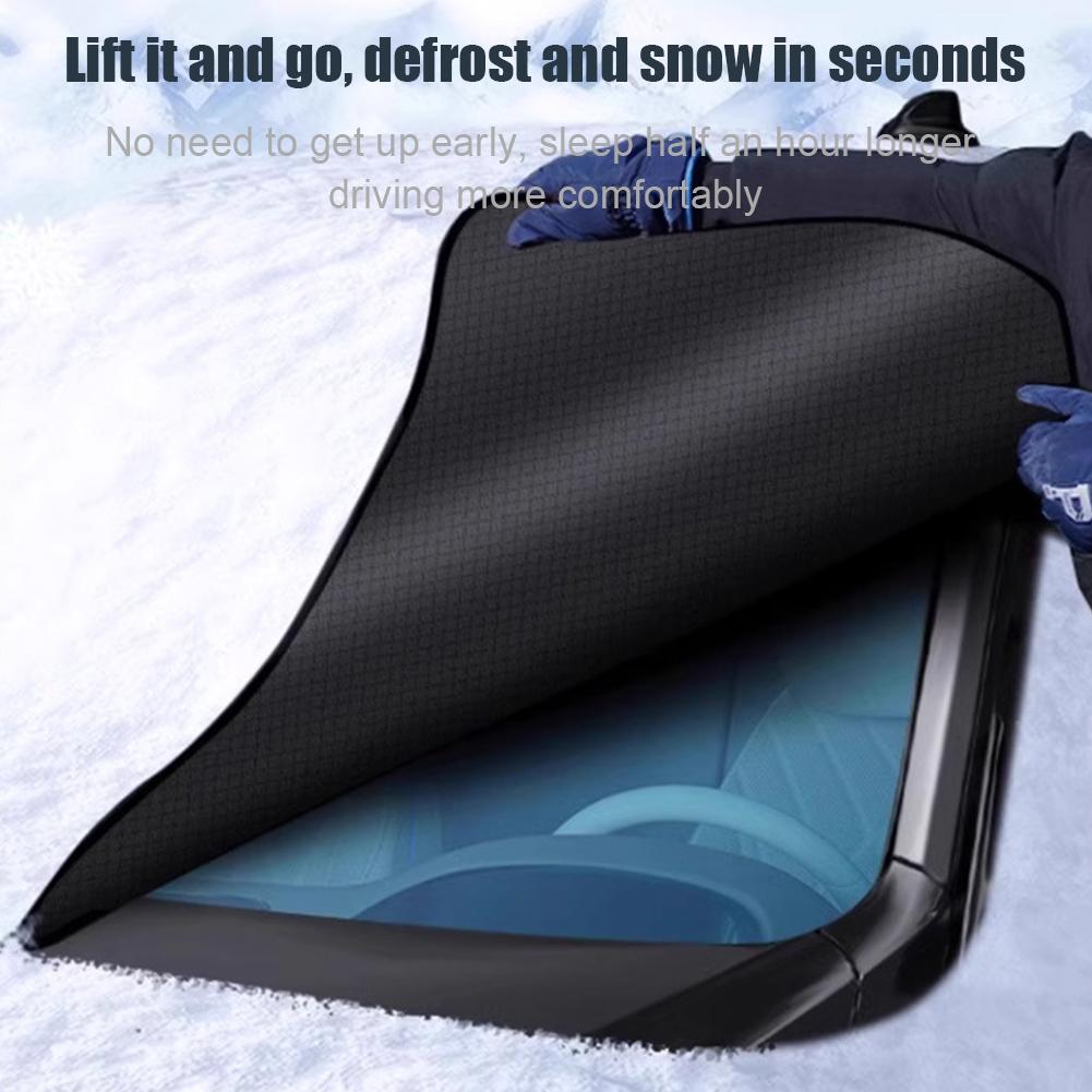 Car Anti-Snow Cover Sun Visor Anti-frost Snow Cover Frost Protection Windshield Snow Cover For Model Y/3 Highland C4Q6