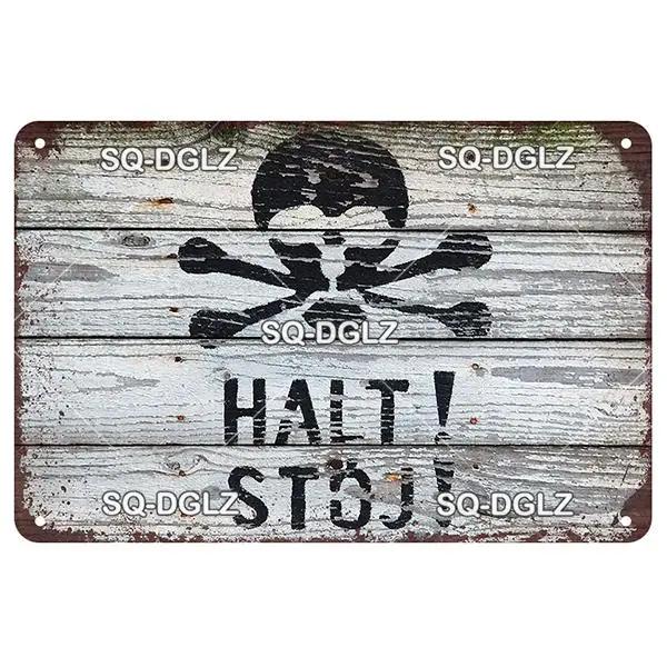 [SQ-DGLZ] Vintage Retro Achtung Berlin Tin Sign Metal Sign Shop Plate Home Bar Wall Sticker Decoration Plaque Poster Decor Gift