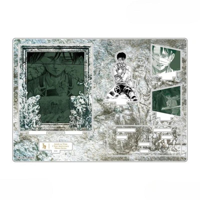 Attack On Titan Japanese Anime Peripherals Acrylic Stands Figure Collectible Desk Ornaments Creative Birthday Gifts For Friends