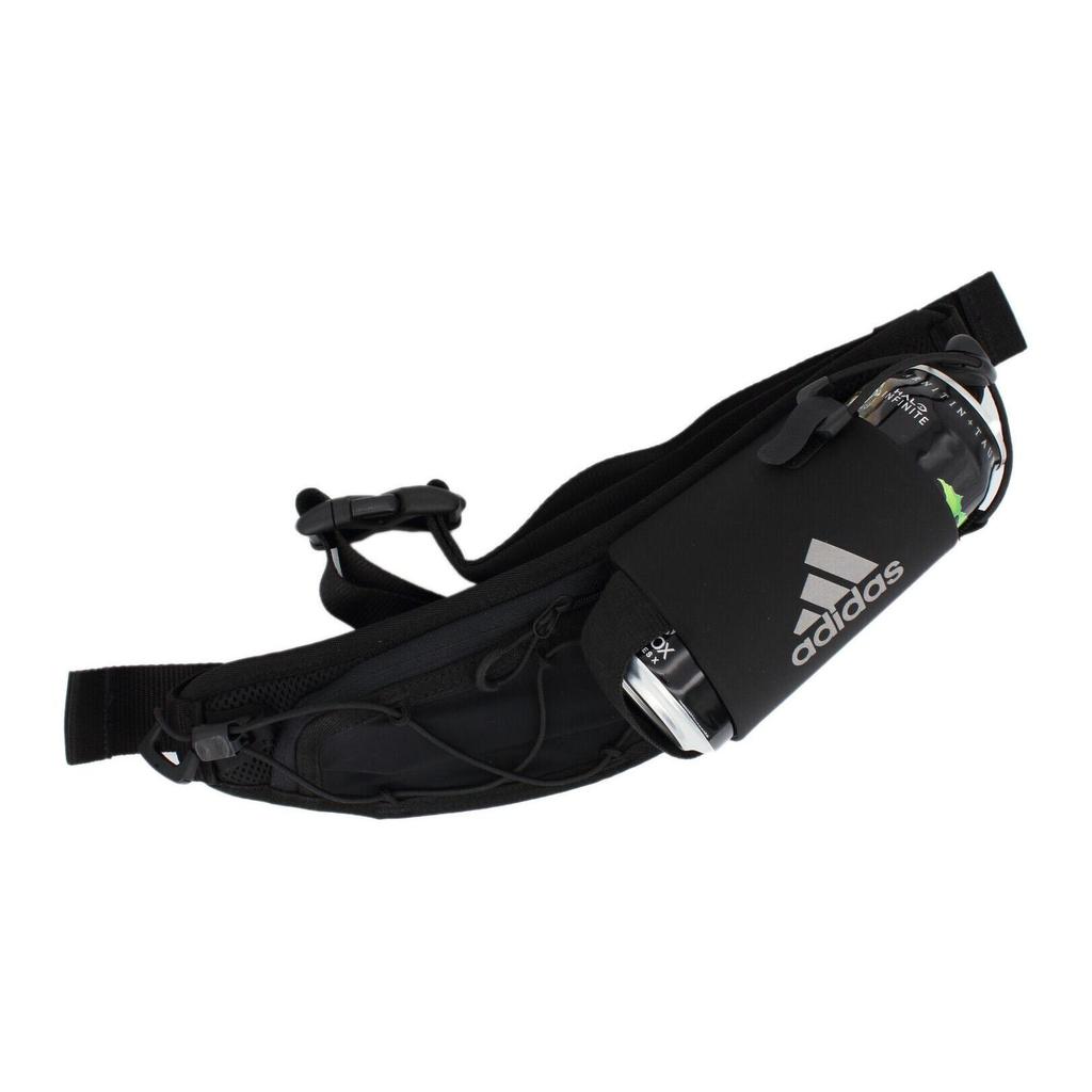 adidas Running Sports Portable Water Bottle Waist Bag Unisex Accessories Black DY5726
